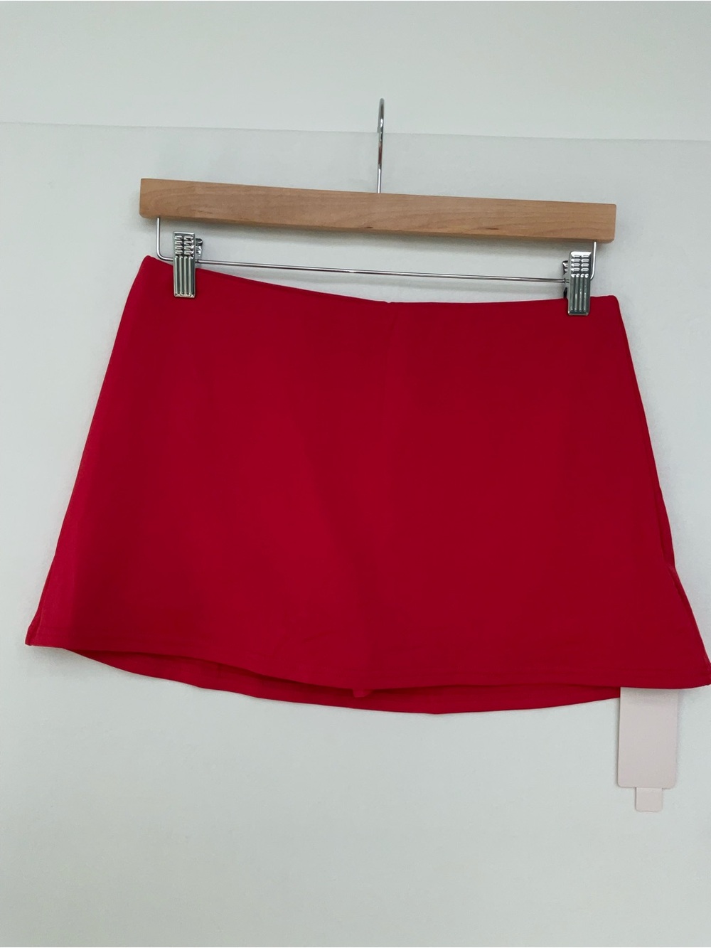 Loman Red Skort - Sleek A-Line Style